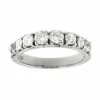 Bague Rivière avec diamants de 1,14 ct