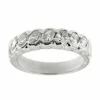 Bague Rivière avec diamants 1,19 ct