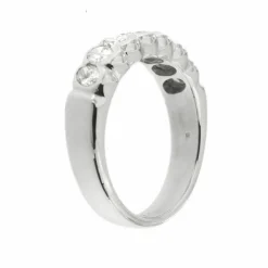Bague Rivière avec diamants 1,19 ct