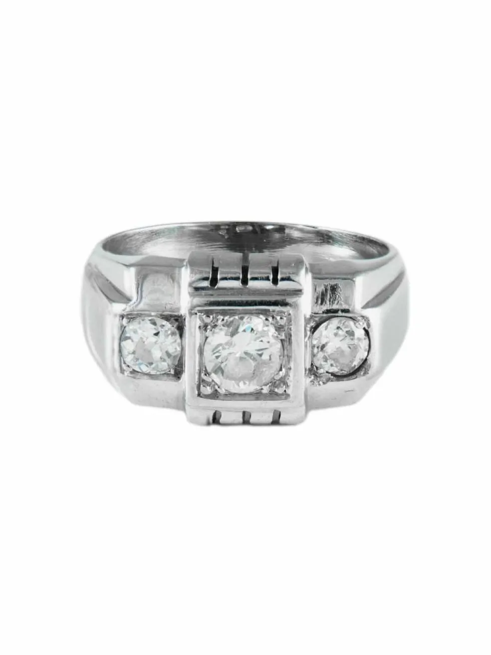 Bague "Rivière" Diamants Circa 1935