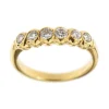 Bague rivière en diamant de 0,50 ct