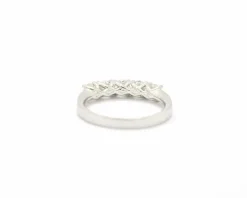 Bague Rivière en or blanc 0,86 ct