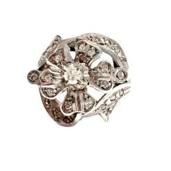 Bague Rétro Diamants
