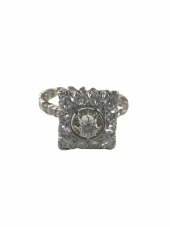 Bague Rétro diamants