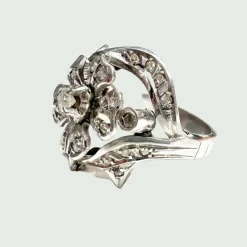 Bague Rétro Diamants