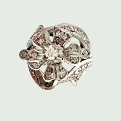 Bague Rétro Diamants
