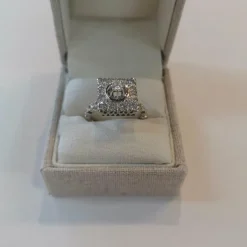 Bague Rétro diamants