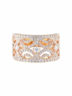Bague Ruban Diamants