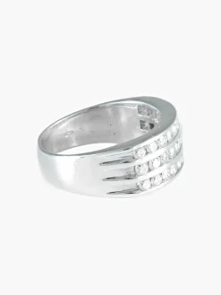 Bague Ruban Diamants