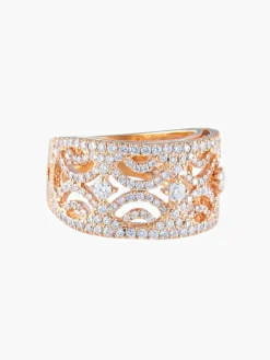 Bague Ruban Diamants