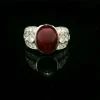 Bague Rubis Cabochon