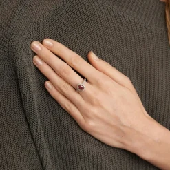 Bague Rubis Diamants