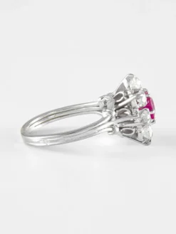 Bague Rubis Diamants