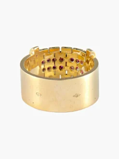 Bague Rubis Diamants