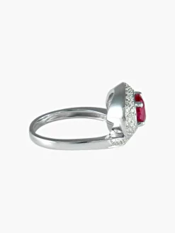 Bague Rubis Diamants