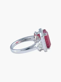 Bague Rubis Diamants