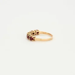Bague rubis en or
