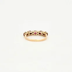 Bague rubis en or