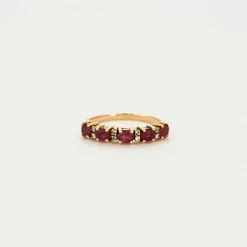 Bague rubis en or