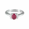 Bague Rubis et Diamants