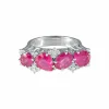 Bague Rubis et Diamants