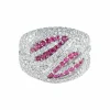 Bague Rubis et Diamants
