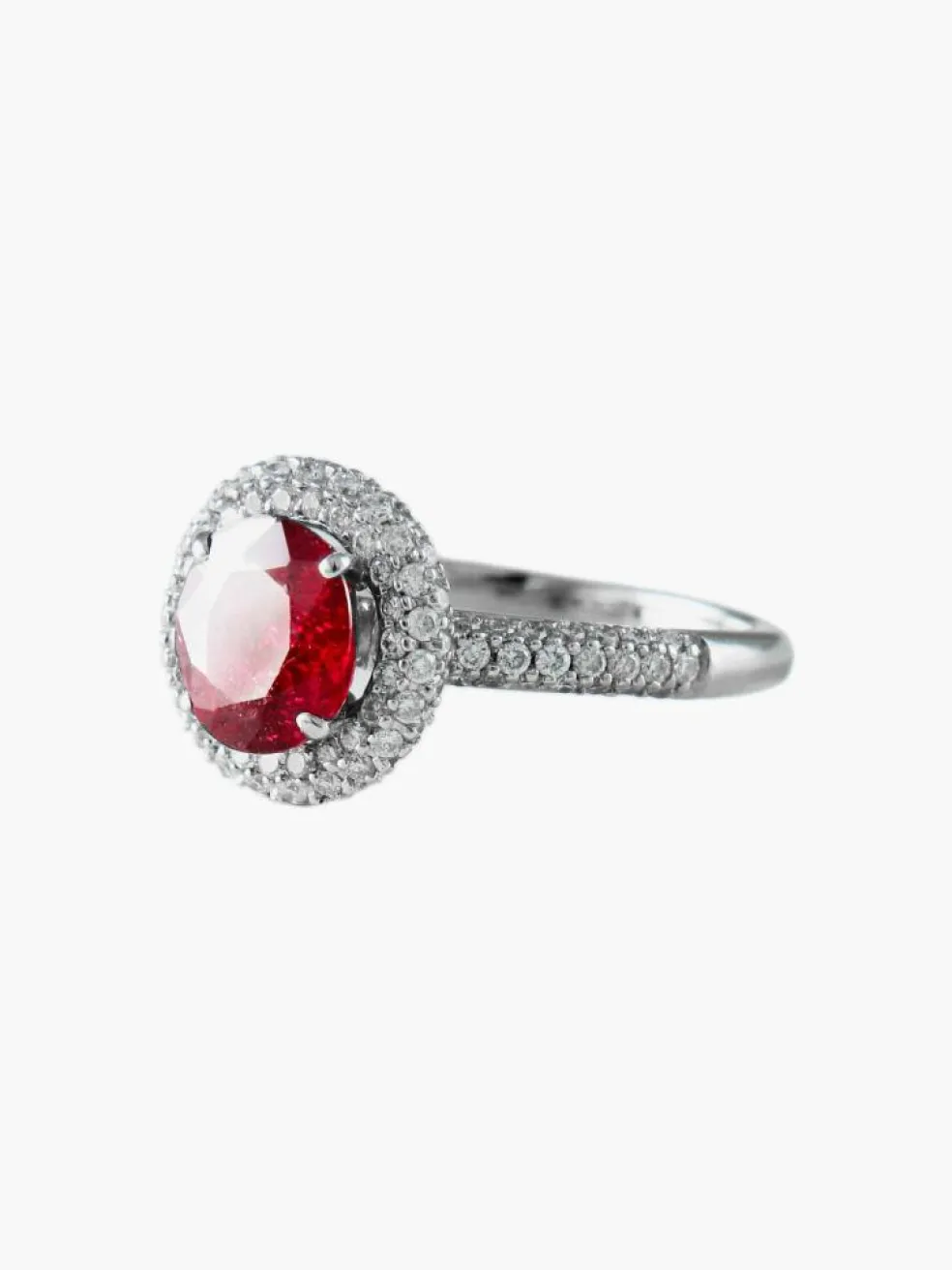 Bague Rubis et Diamants