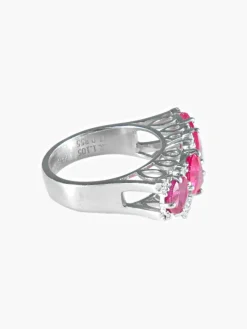 Bague Rubis et Diamants