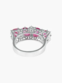 Bague Rubis et Diamants