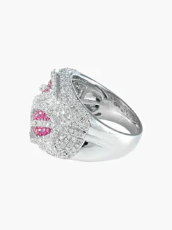 Bague Rubis et Diamants