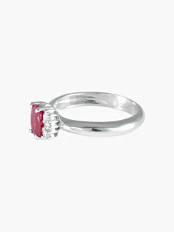 Bague Rubis et Diamants
