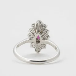 Bague rubis et diamants