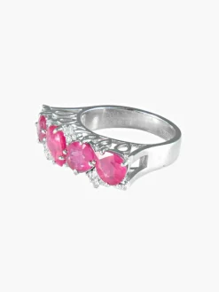 Bague Rubis et Diamants