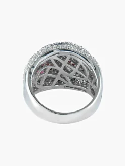 Bague Rubis et Diamants