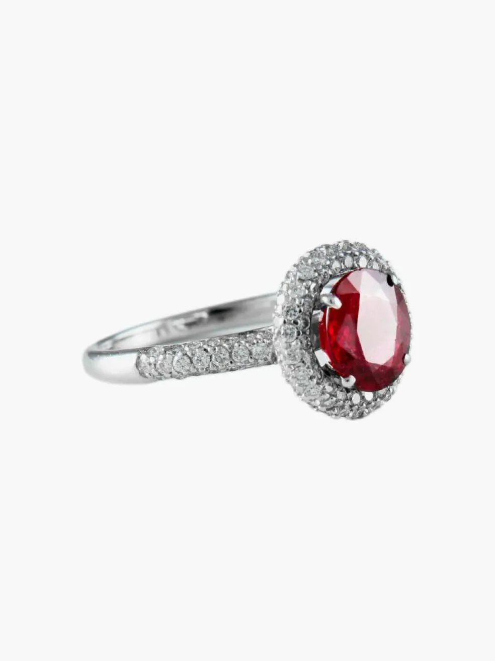 Bague Rubis et Diamants