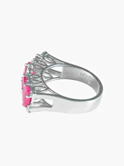Bague Rubis et Diamants