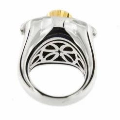 Bague rubis et diamants