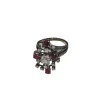 Bague rubis et diamants Année 70