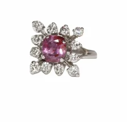 Bague rubis naturel