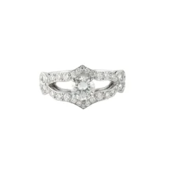 Bague Salomé Or Gris Diamants