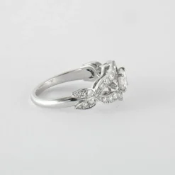 Bague Salomé Or Gris Diamants