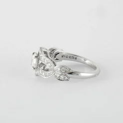 Bague Salomé Or Gris Diamants