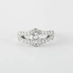 Bague Salomé Or Gris Diamants