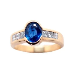 Bague saphir