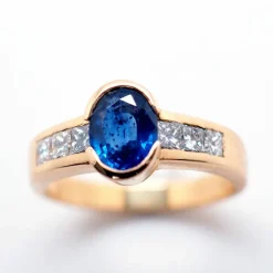 Bague saphir
