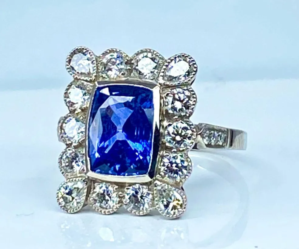 Bague Saphir Ceylan Exceptionnel