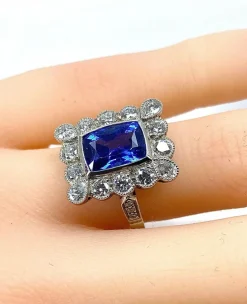 Bague Saphir Ceylan Exceptionnel