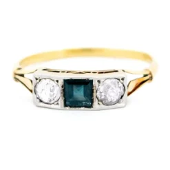 Bague Saphir Diamant