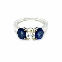 Bague Saphir Diamant