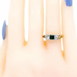 Bague Saphir Diamant
